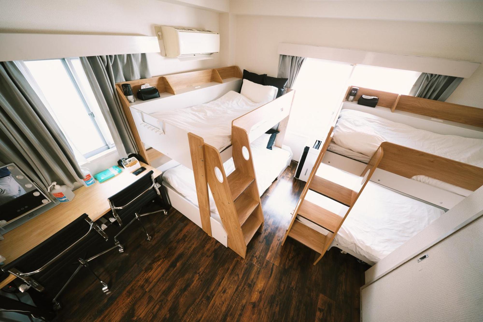 Akasaka Central Houseのベッドスペース